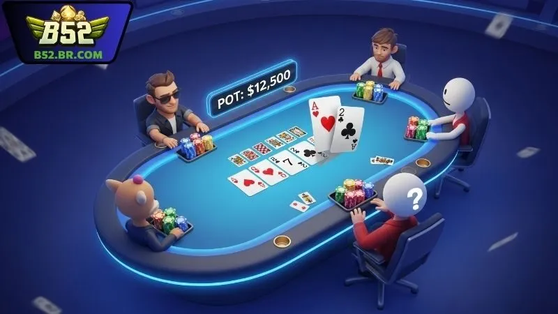 Xì tố B52 – Game bài chiến thuật đỉnh cao trên hệ thống B52 7 Xì tố B52